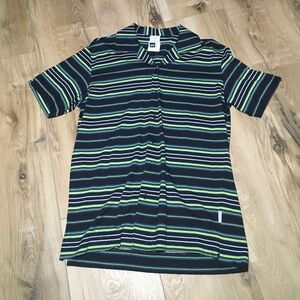 Versace jeans couture button up t-shirt vintage